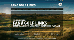 Desktop Screenshot of fanoe-golf-links.dk